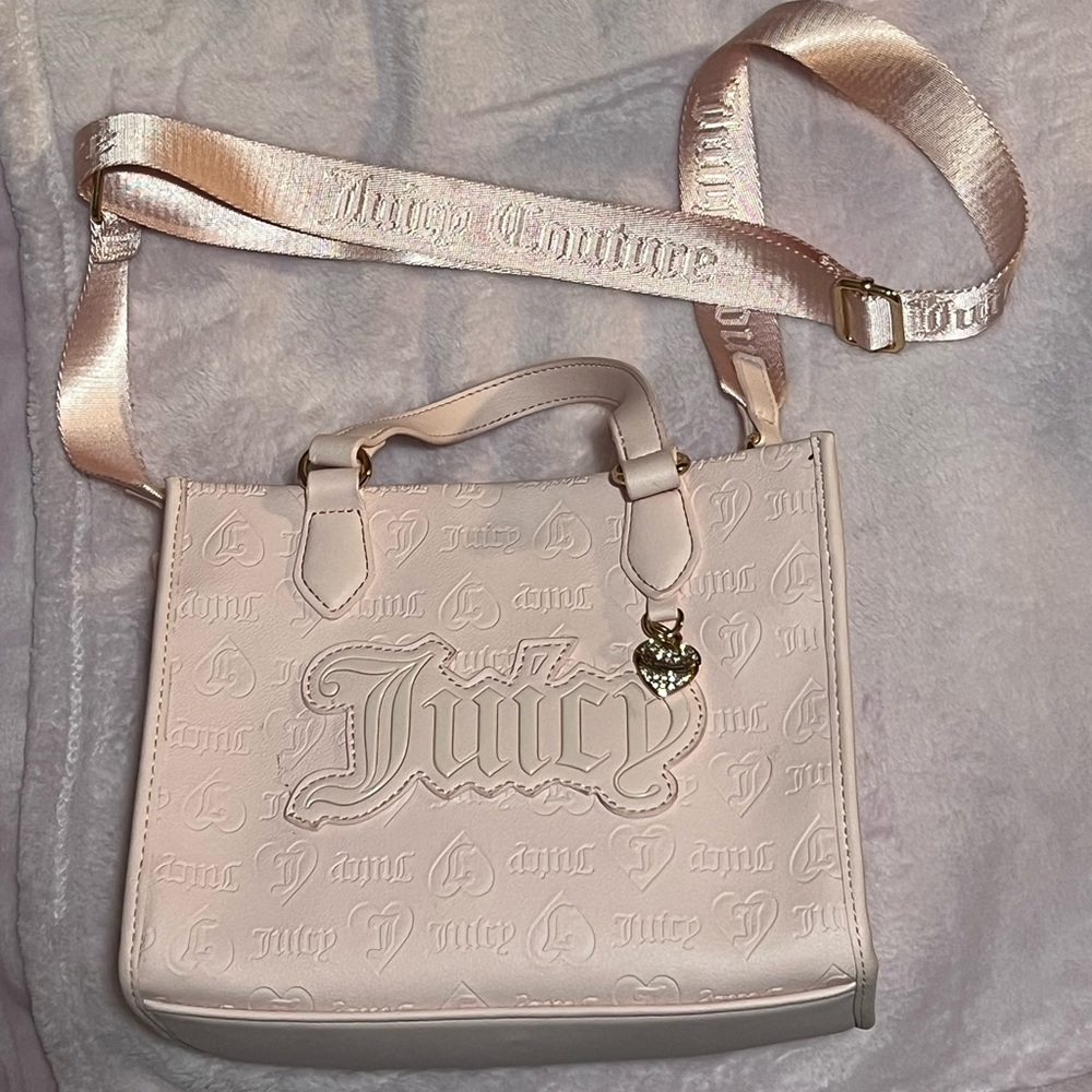 Pink Juicy Couture small Tote bag